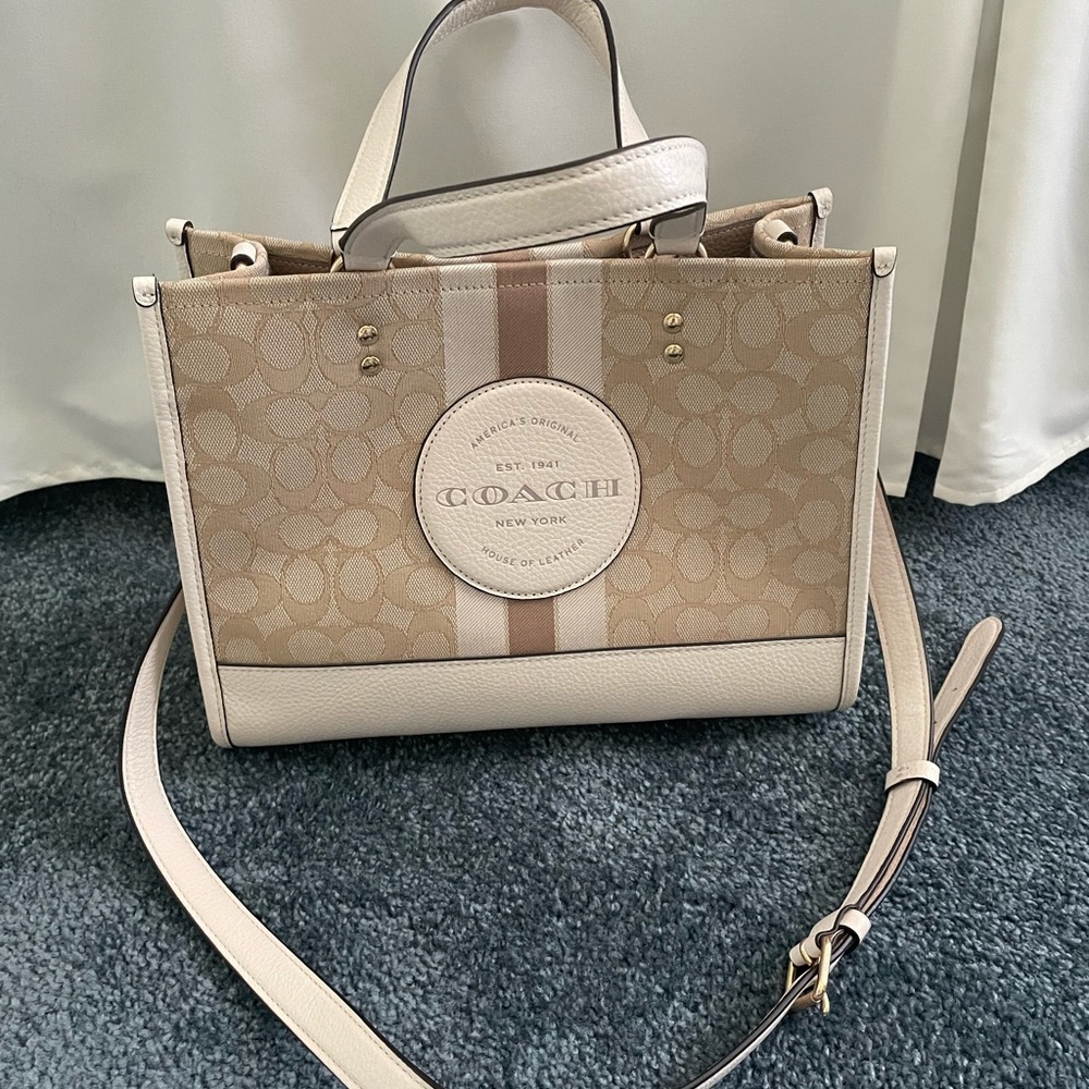 Coach Signature Crossbody Tote